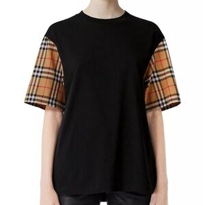 New Burberry Archive Check T-Shirt Size XXS